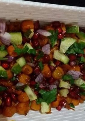 A picture of Fried Corn Chat.