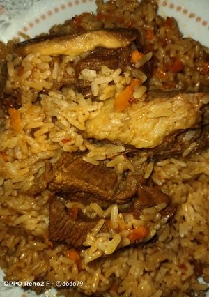 صورة لوصفة كبسة باللحمة 😋😋