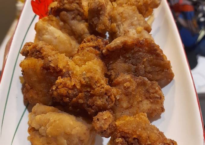 Langkah Mudah untuk Membuat Ayam karage versi rendam saori teriyaki yang Bisa Manjain Lidah