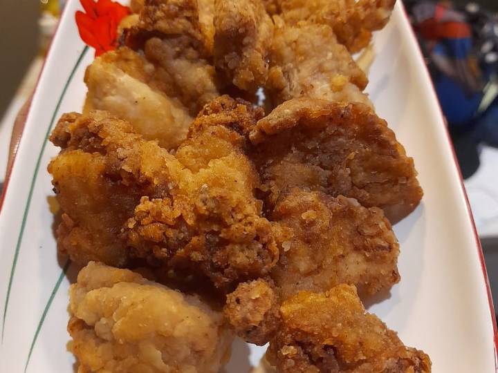 Langkah Mudah untuk Membuat Ayam karage versi rendam saori teriyaki yang Bisa Manjain Lidah