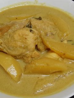 Foto resep Gulai Ayam Hijau Pedes