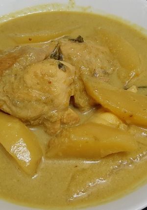 Foto resep Gulai Ayam Hijau Pedes