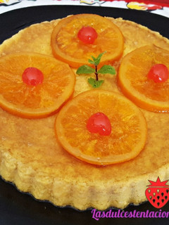 Una foto de Pudín de naranja casero