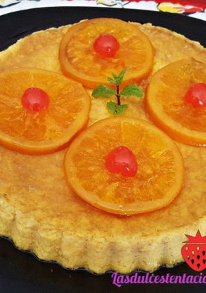 Una foto de Pudín de naranja casero