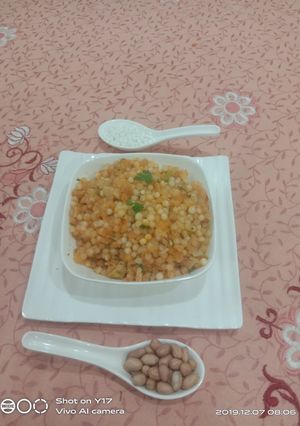 A picture of Sabudana usal.