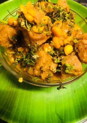 A picture of Dal Soya sabji.