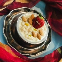 A picture of Vrat Special: Quinoa Pudding/Kheer (ISKCON RECIPE).