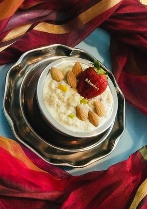 A picture of Vrat Special: Quinoa Pudding/Kheer (ISKCON RECIPE).