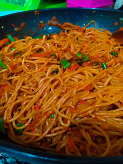 A picture of Red Spaghetti.