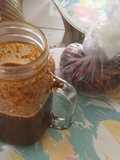 Salsa macha con cacahuate