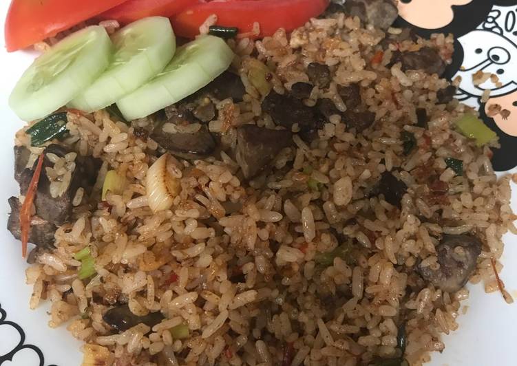 NasGor Hayam (Hati Ayam)