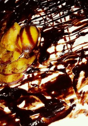 صورة لوصفة كيكة بسيطة بكريمة الشانتيه