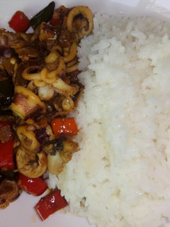 Foto resep Oseng cumi pedas