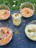 Asparagus Verrines with Smoked Salmon or Quail Eggs