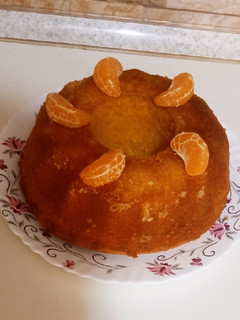 عکسی از دستور کیک پرتقال