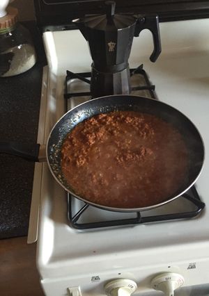 A picture of Corn Beef (Nancy's fav.).