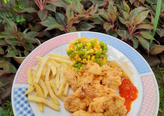 Resep Steak Ayam Crispy Oleh Paramita Cookpad