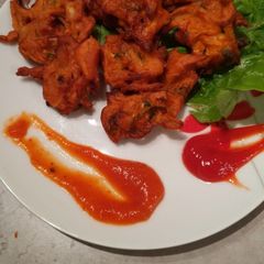 A picture of Vegetable pakoda.