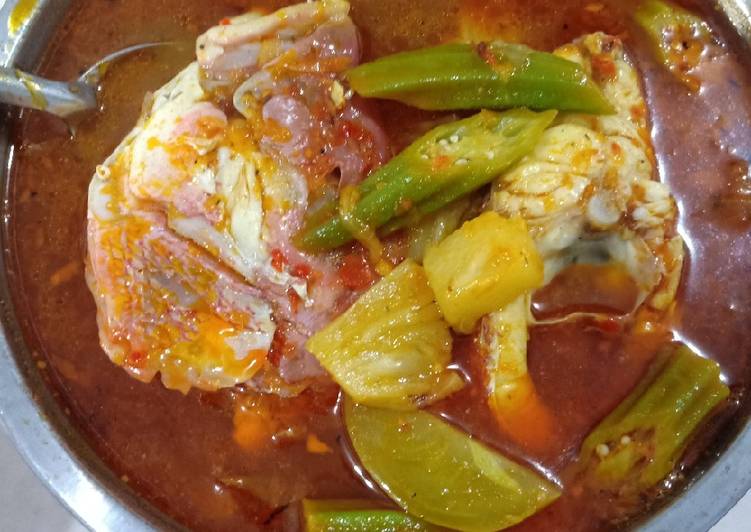 Resep Ikan asam pedas Lezat