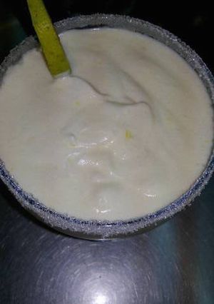 Una foto de Mousse de limón sin huevo, rápida