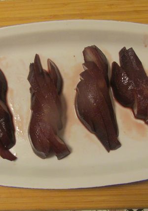 Vörösboros 🍷 körte 🍐 recept fotója