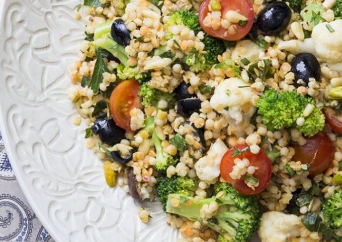 Step-by-Step Guide to Make Thermomix Israeli cous cous salad