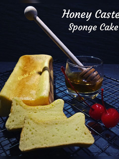 Foto resep Honey Castella Sponge Cake (delicious & easy) 😋👍