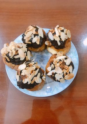 Hình của món Bánh su kem ngon ngất ngây.