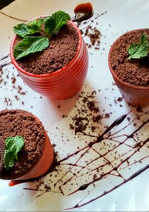 A picture of Oreo mud pot.