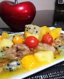Lomo de cerdo con frutas tropicales 👍🇵🇪