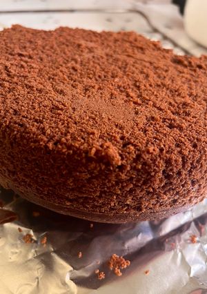 A picture of Sponge Chocolate Cake.