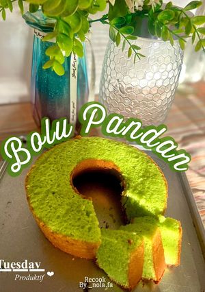 Foto resep Bolu Pandan Ekonomis 2 Telur
