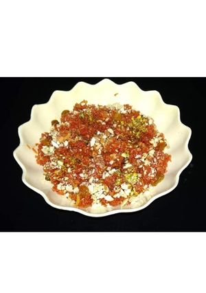 A picture of Gajar ka halwa.