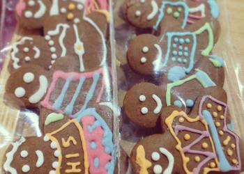 How To Serving Recipe Gingerbread Man with Royal Icing Delicious Nutritious