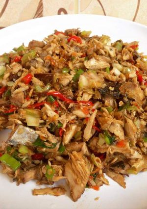 Foto resep Cakalang Suir Pedas