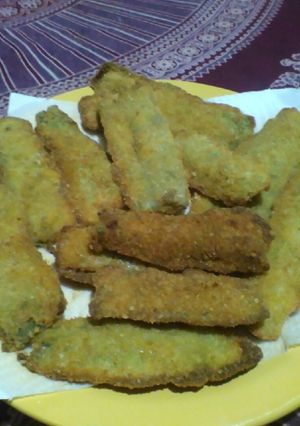 Una foto de Milanesas de acelga