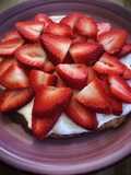 Mostachón ‘ligero’ de fresas