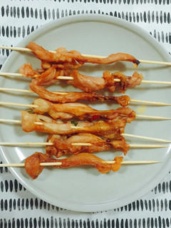 [微波爐食譜] 串燒雞 的食譜成品照片
