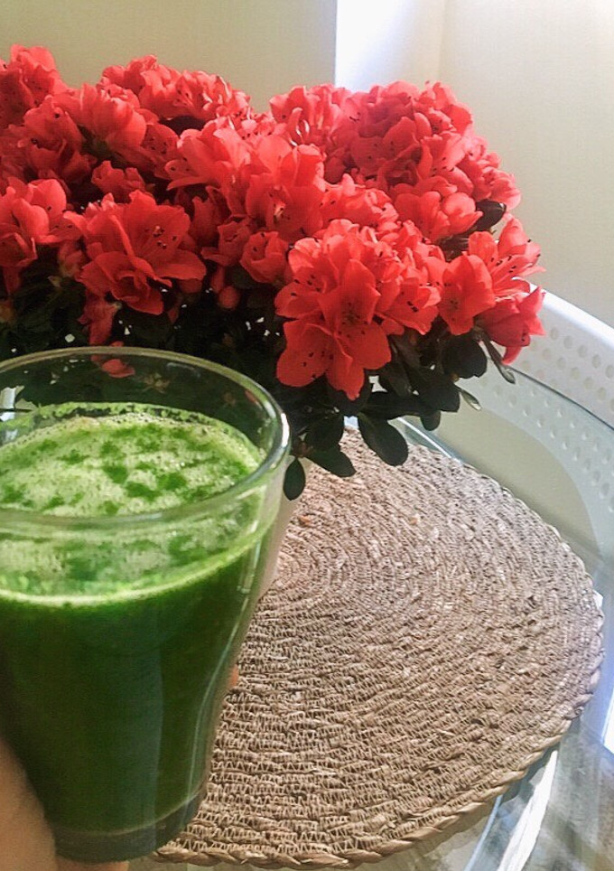 Una foto de Batido Verde