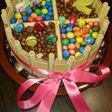 Tarta de obleas y nutella