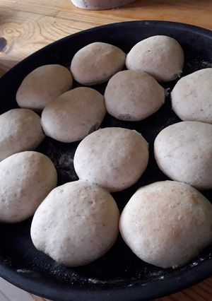 Una foto de Fugacitas  de leche con salvado y germen de trigo