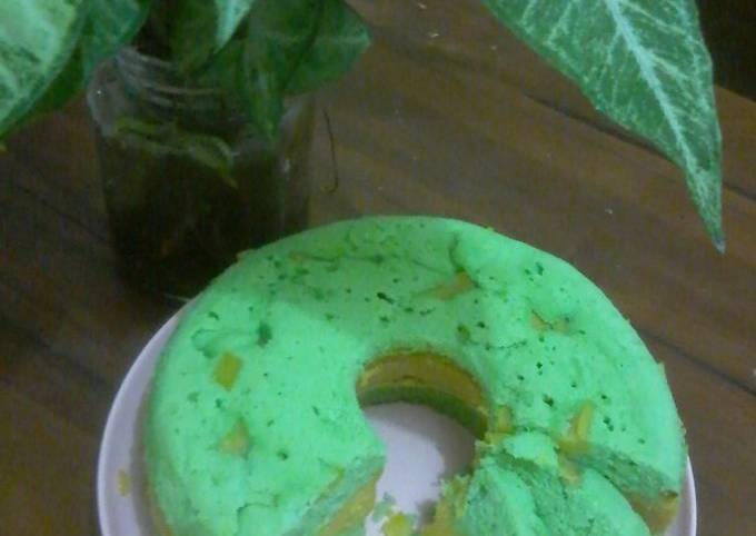 Bolu Nangka Pandan kukus