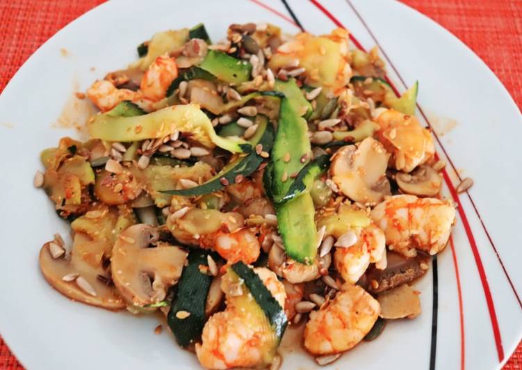 Camarão com cogumelos - Tudogosreceitas