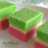 Cake kukus pandan strowberry enak 😊