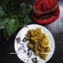 A picture of "Masala Gobi" (Cauliflower) #Cookpad.