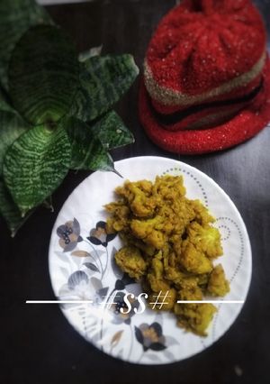 A picture of "Masala Gobi" (Cauliflower) #Cookpad.