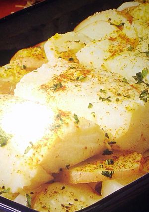A picture of New England Fish Bake.