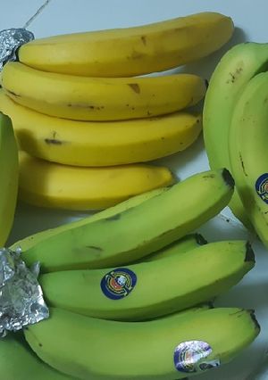 A picture of Banana aluminium foil.
