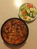 Use-up Ham, Shallot, Chili & Pepper Frittata
