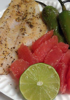 A picture of Lemon Pepper Tilapia.